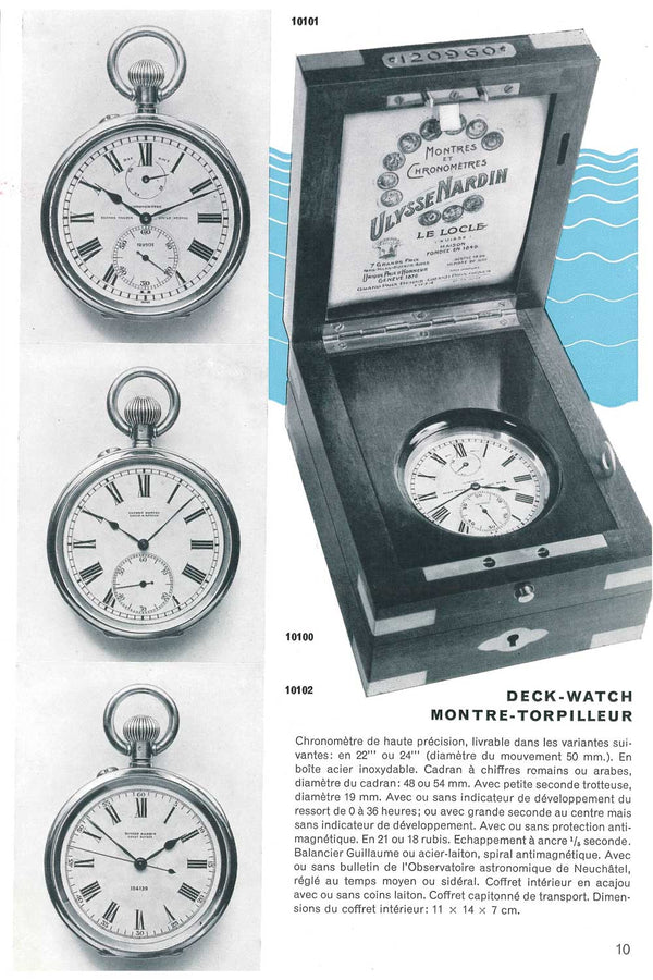 1940s WW2 Royal Navy Oversized MTB Motor Torpedo boat chronometer Watch like new