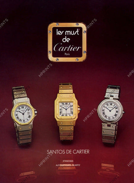 1990s Cartier Santos Ronde classic ladies watch in Stainless Steel with Vendôme lugs + Box