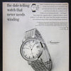1961 Omega Seamaster date Automatic original crosshair patina silvered Dial Model 14770 Pre deville Cal 562