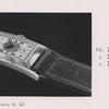 1936 Rare Omega model Ck944 Deco Rectangular Wristwatch in Staybrite steel curved case