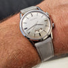 (RESERVED) Girard-Perregaux rare swiss Alarm classic wristwatch in Stainless Steel Circa 1960s 35mm
