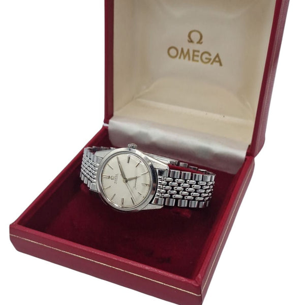 1959 Omega Seamaster Automatic Wristwatch Model 14700 in stainless steel Caliber 552