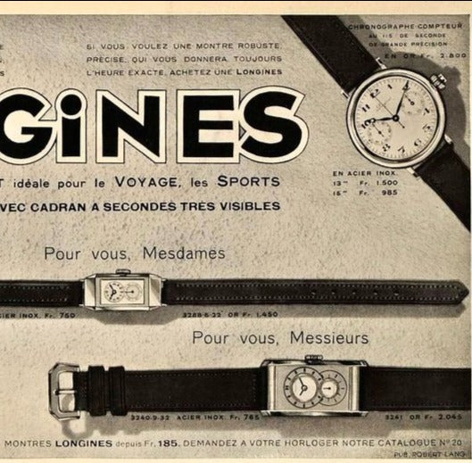 1933 Longines super rare and wonderful 3359 Duo-dial solid 18k Doctors watch 'SuperSolo' cal 9.32