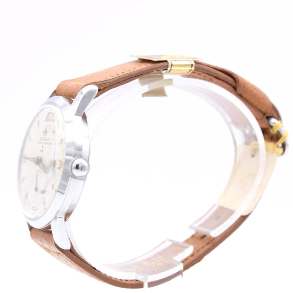1950s Stunning Buren Grand Prix swiss unused - new old stock wristwatch with strap and tags