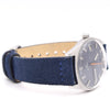 1969 Omega Geneve Date Model 136.041 Manual Wind with Metallic Blue Dial