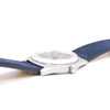 1969 Omega Geneve Date Model 136.041 Manual Wind with Metallic Blue Dial