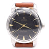1958 Large & rare 36mm Omega Seamaster Automatic Wristwatch Model 2857/2856 Black Dial