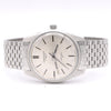 1973 circa Longines Admiral HF Ref. 2301 -1 steel vintage wristwatch on rare fitted NSA bracelet
