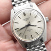 1973 circa Longines Admiral HF Ref. 2301 -1 steel vintage wristwatch on rare fitted NSA bracelet