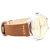 1950 Omega large Jumbo watch with Mixed Arabic Dial and Sub Seconds Model 2505 in Stainless Steel