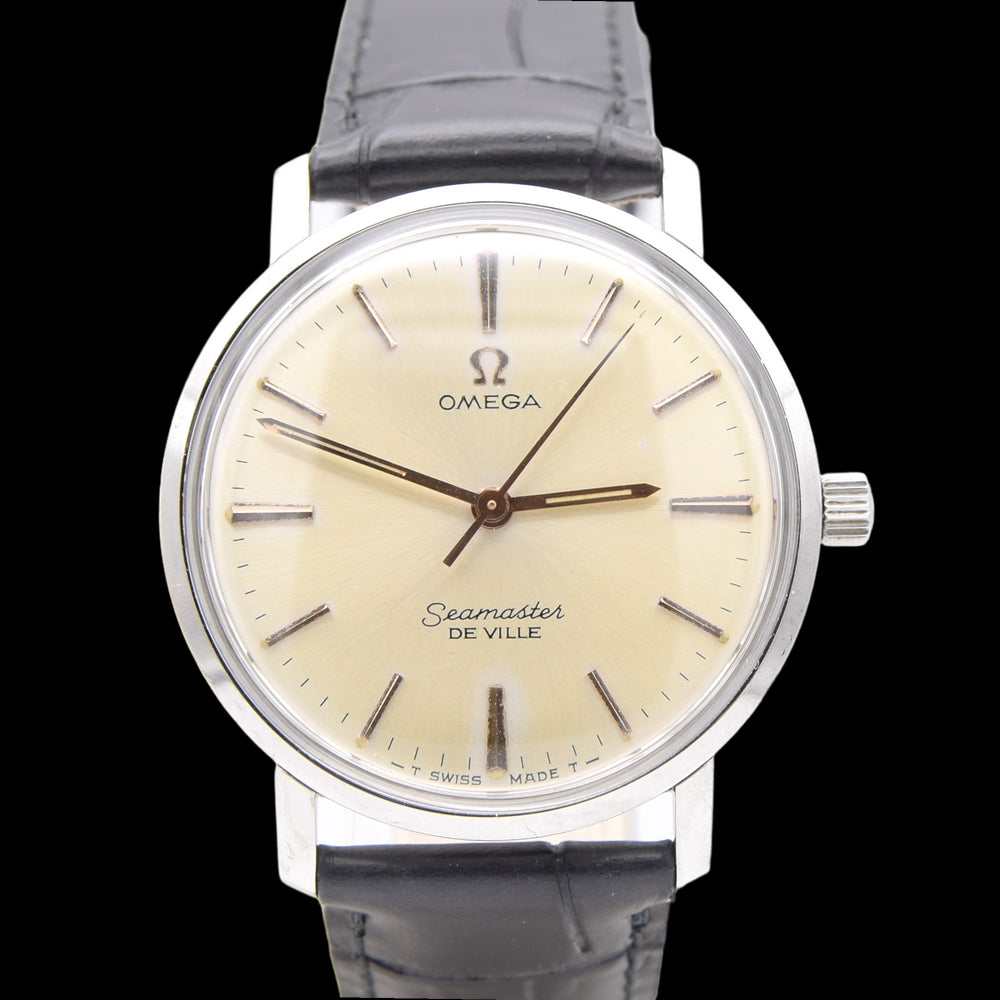 1964 as new Omega Seamaster De Ville in Stainless Steel Model 135.010 monocoque hippocampus