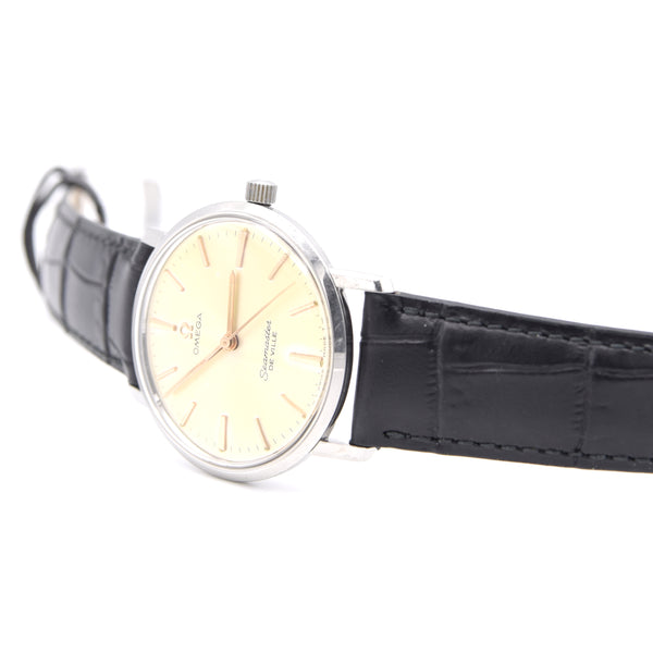 1964 as new Omega Seamaster De Ville in Stainless Steel Model 135.010 monocoque hippocampus