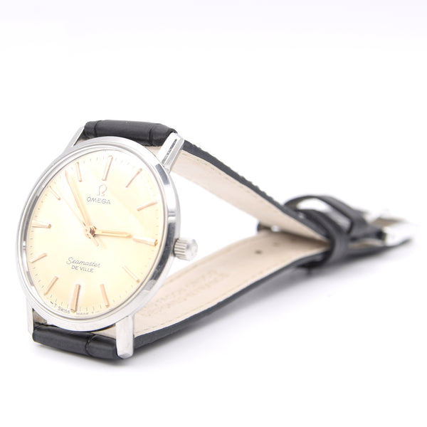 1964 as new Omega Seamaster De Ville in Stainless Steel Model 135.010 monocoque hippocampus