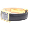 1983 Cartier Tank Mechanical Manual Wind with original black roman numeral Dial in 925 case with box and papers