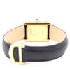1983 Cartier Tank Mechanical Manual Wind with original black roman numeral Dial in 925 case with box and papers