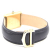 1983 Cartier Tank Mechanical Manual Wind with original black roman numeral Dial in 925 case with box and papers