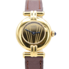 Ladies Cartier 'Must de' Rivoli Vermeil with unusual Art Deco syle Dial in 925 Silver Gilt