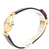 Ladies Cartier 'Must de' Rivoli Vermeil with unusual Art Deco syle Dial in 925 Silver Gilt