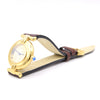 Ladies Cartier 'Must de' Rivoli Vermeil with unusual Art Deco syle Dial in 925 Silver Gilt