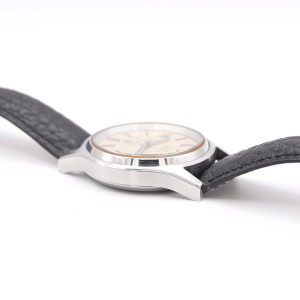 1973 Omega Large 38mm Seamaster Cosmic 2000 Automatic Date Model 166.128 with Silvered Dial