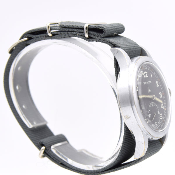 1945 Vertex watch co original British Military WWW Dirty Dozen Wristwatch Army issue