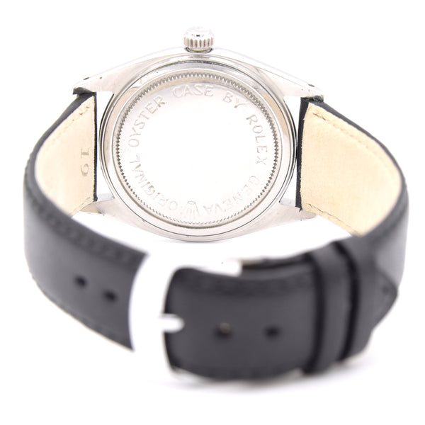 1959 Tudor Oyster 'Elegante' Wristwatch Model 7960 with rare Dial in Stainless Steel 34mm