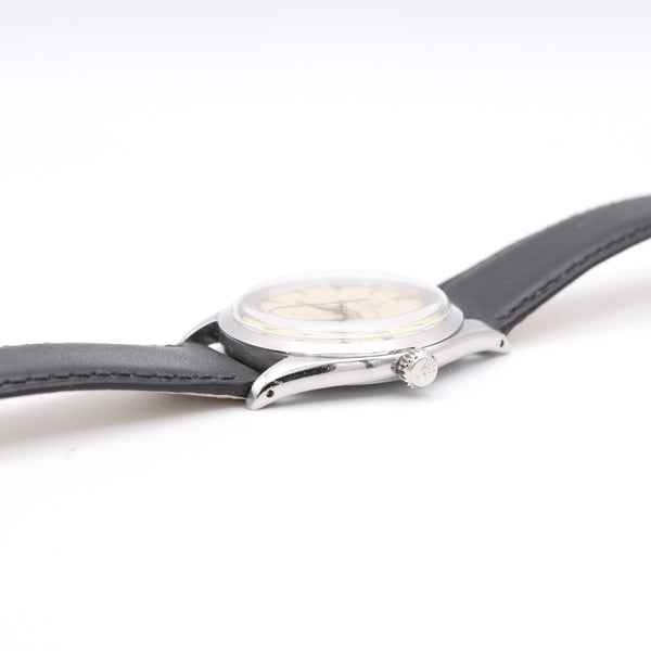 1959 Tudor Oyster 'Elegante' Wristwatch Model 7960 with rare Dial in Stainless Steel 34mm