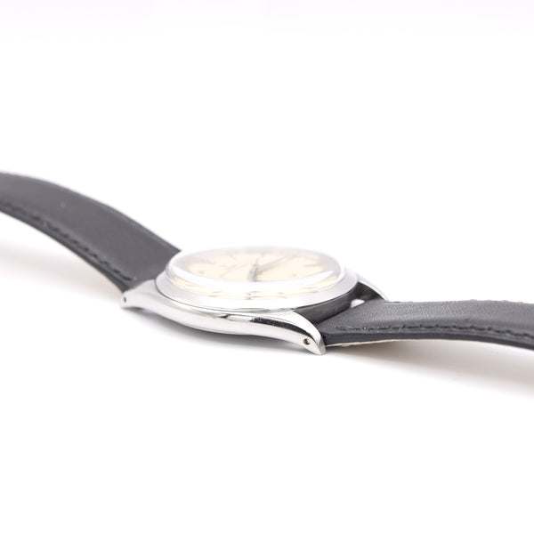 1959 Tudor Oyster 'Elegante' Wristwatch Model 7960 with rare Dial in Stainless Steel 34mm