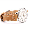 1968 Jaeger LeCoultre Jumbo Memovox Alarm Date Wristwatch Model 855 in Stainless Steel Caliber 825