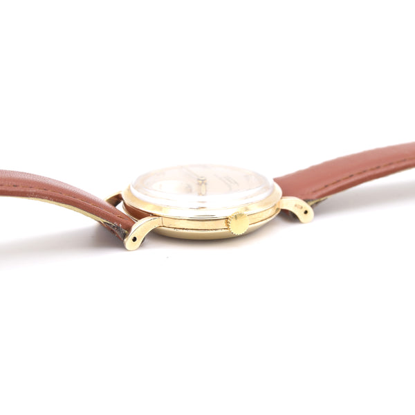 1949 early Tissot bumper Automatic solid 9ct gold dress Watch with amazing original dial