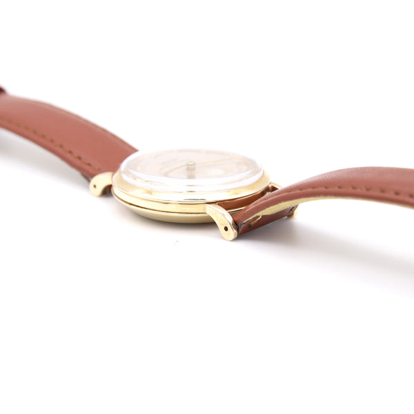 1949 early Tissot bumper Automatic solid 9ct gold dress Watch with amazing original dial
