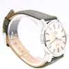 1975 Omega Genève Automatic with Satin Silver Sunburst Dial and Onyx style Markers in Stainless Steel Model 165.070