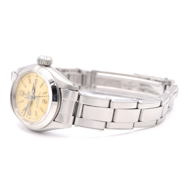 1962 Tudor oyster Royal 'Small Rose' ladies Model 7935 all original on Rolex Oyster spring Bracelet