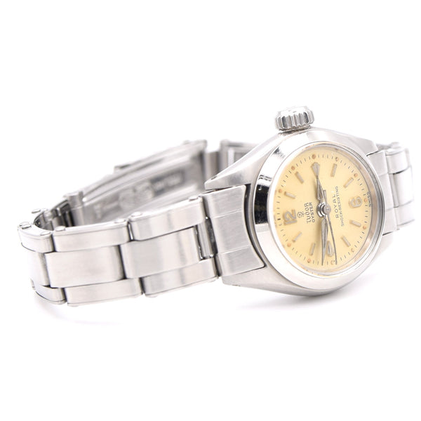 1962 Tudor oyster Royal 'Small Rose' ladies Model 7935 all original on Rolex Oyster spring Bracelet