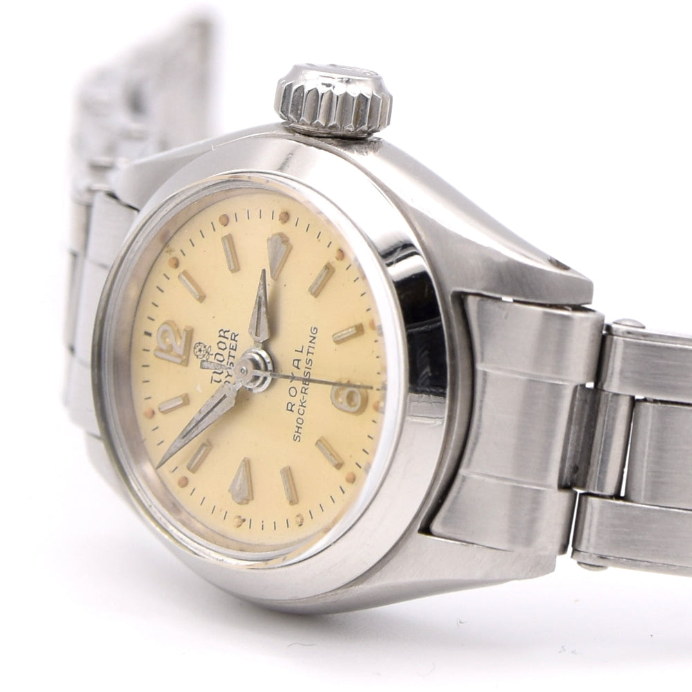 1962 Tudor oyster Royal 'Small Rose' ladies Model 7935 all original on Rolex Oyster spring Bracelet