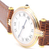 1990s Ladies classic Cartier Vendôme "Trinity" Tricolore Three Colour 18k Solid Gold Model 8100