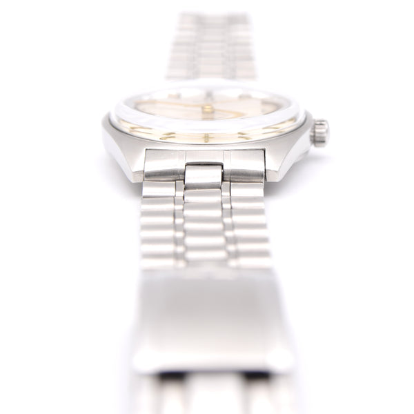 1969 Omega Geneve Automatic Date Model 166.041 in Stainless Steel Cal 565 on original Bracelet