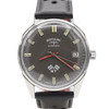 1960s Rotary GT automatic date Wristwatch with graphite colour dial + Box & Buckle