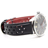 1960s Rotary GT automatic date Wristwatch with graphite colour dial + Box & Buckle