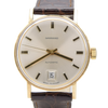 1976 Garrard Automatic Date Wristwatch in solid 9ct Gold with Original Box and papers
