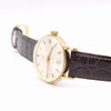 1976 Garrard Automatic Date Wristwatch in solid 9ct Gold with Original Box and papers