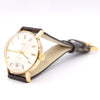 1976 Garrard Automatic Date Wristwatch in solid 9ct Gold with Original Box and papers