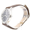 1974 Omega Genève Date Classic Wristwatch with deep seam blue dial Manual Wind Model 136.009 in steel