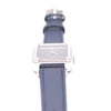 1972 Omega De Ville "Emerald" Unusual steel Wristwatch Model 5110.378 facet electric blue dial