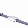 1972 Omega De Ville "Emerald" Unusual steel Wristwatch Model 5110.378 facet electric blue dial