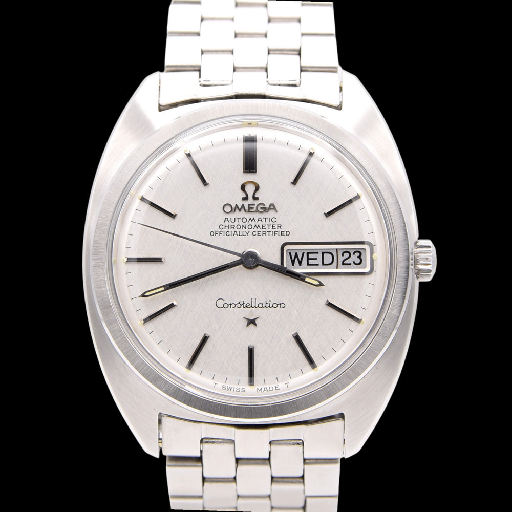 1969 Omega Constellation "C Case" Automatic Chronometer Rare Day / Date Model 168.019 Full Set