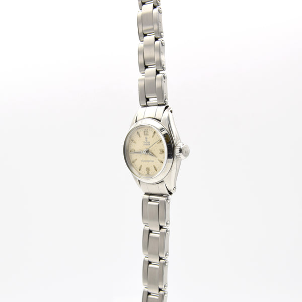 1962 Tudor oyster 'Small Rose' ladies Model 7935 all original on Rolex Oyster Bracelet