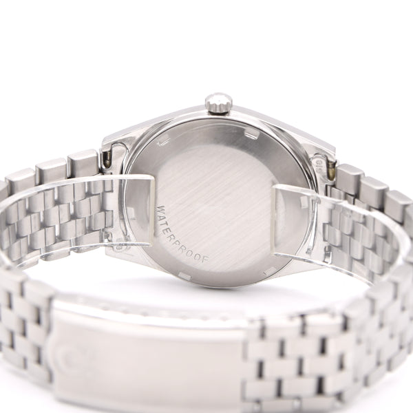 1969 Omega Geneve Automatic Date Model 166.041 in Stainless Steel Cal 565 Brick original Bracelet