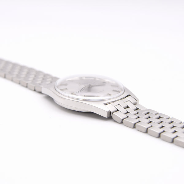 1969 Omega Geneve Automatic Date Model 166.041 in Stainless Steel Cal 565 Brick original Bracelet