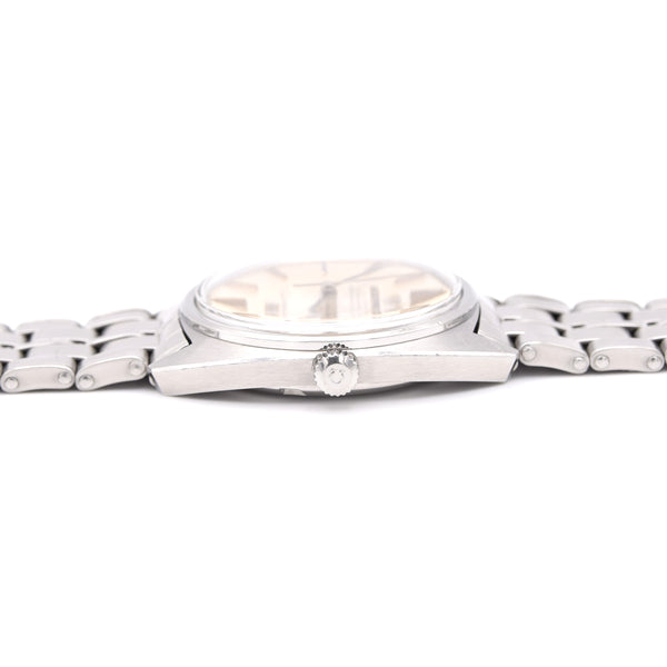 1967 Omega Constellation Automatic Wristwatch in Stainless Steel Chronometer Date Model 168.017